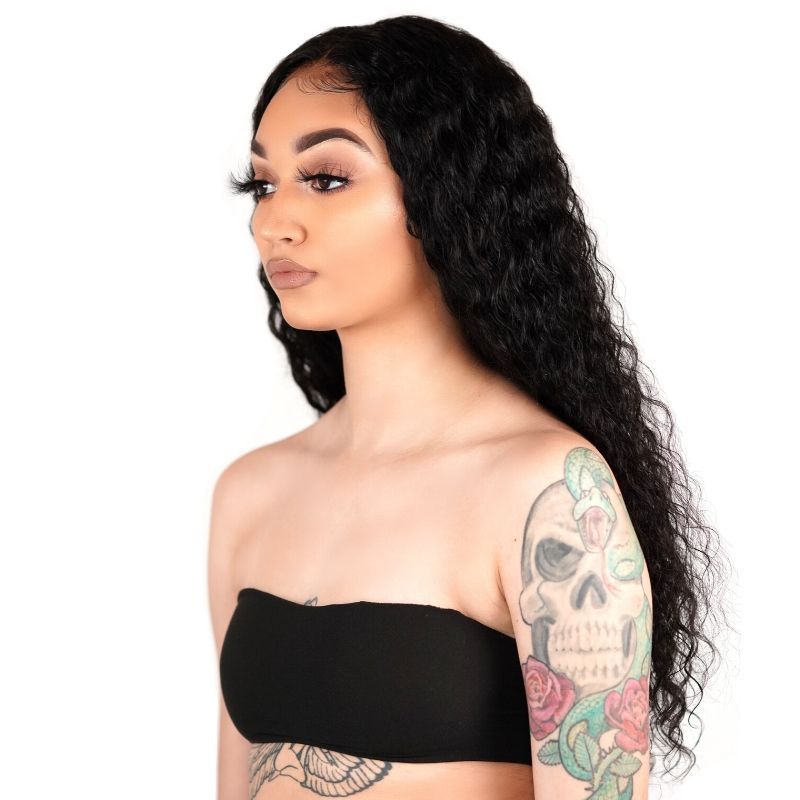 13x6 HD Lace Front Deep Wave Wig