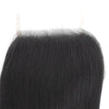 4x4 Transparent Straight Closure