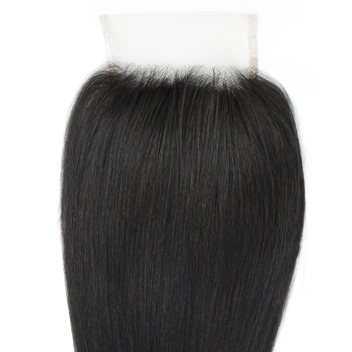 4x4 Transparent Yaki Straight  Closure