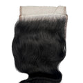 4x4 HD Jet Black Body Wave Closure