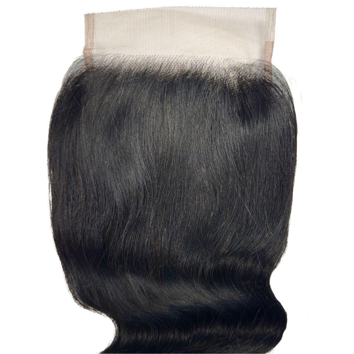 5x5 HD Jet Black Body Wave Closure