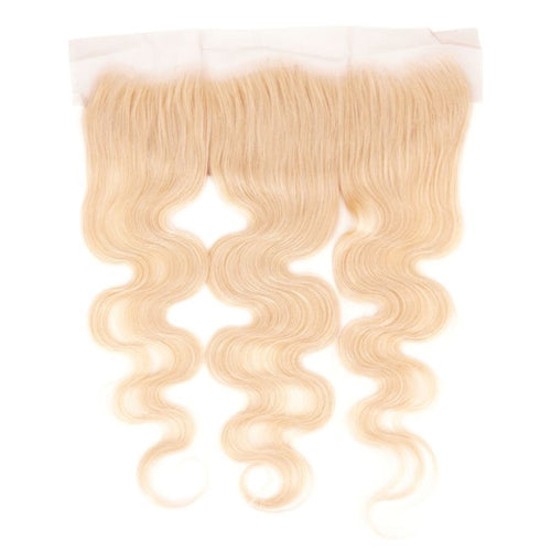 13x4 Transparent Blonde Body Wave Frontal