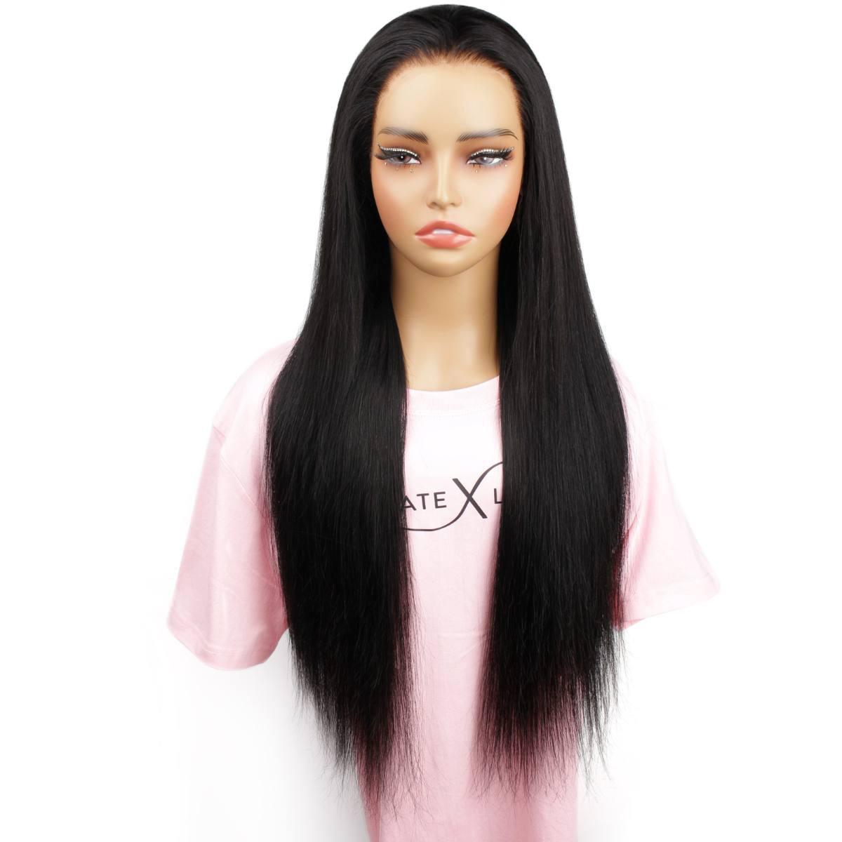 13x4 HD Lace Front Jet Black Straight Wig
