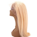 Full Transparent Lace Blonde Straight Wig