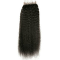 4x4 Transparent Kinky Straight Closure