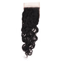 Raw 4x4 Transparent Messy Curl Closure