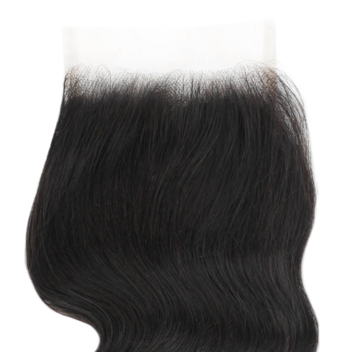 Raw 4x4 Transparent Body Wave Closure