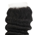 Raw 4x4 Transparent Deep Wave Closure