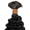 Raw Deep Wave Bulk Human Braiding Hair