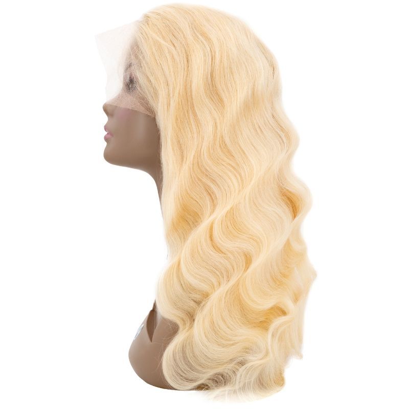 13x4 Transparent Lace Front Blonde Body Wave Wig