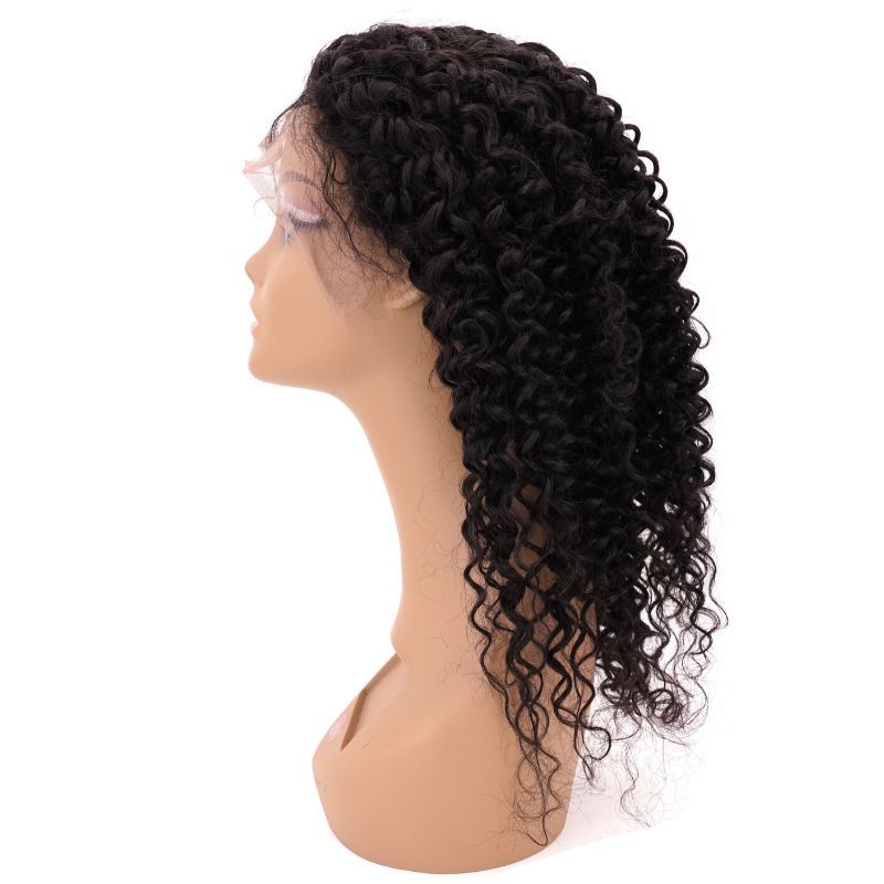 13x4 Transparent Lace Front Deep Curly Wig