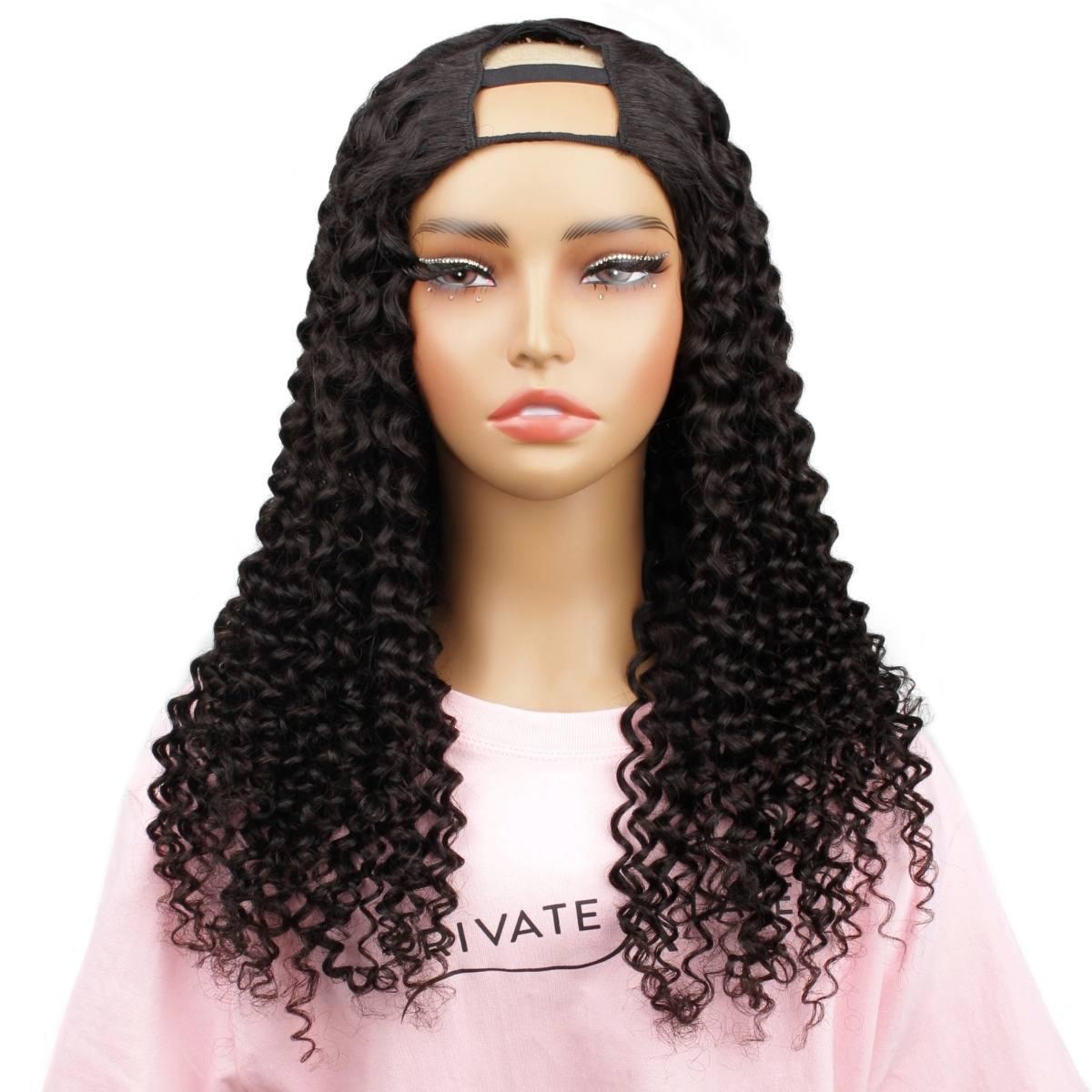 Deep Curly U-Part Wig