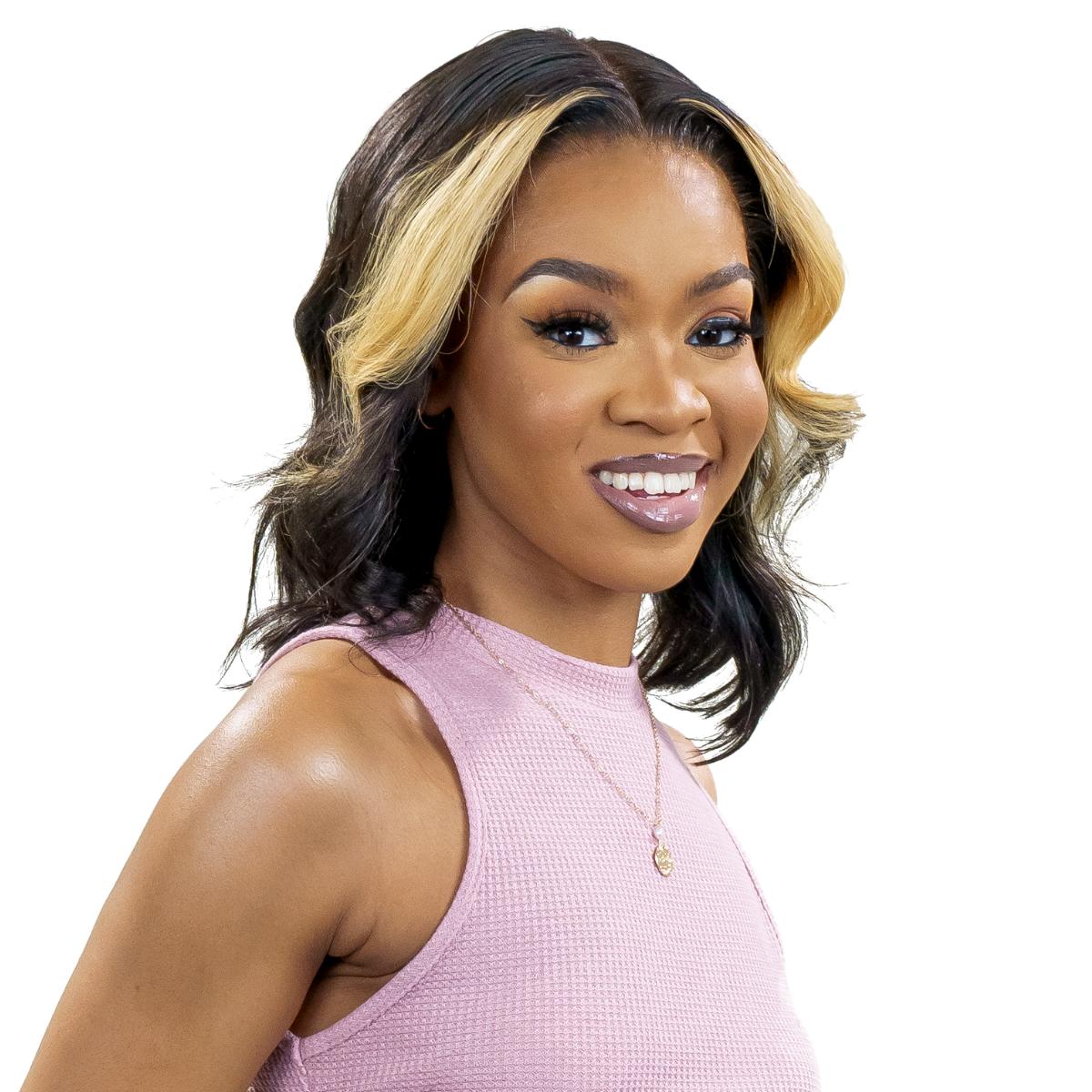 Honeycomb 13x4 Transparent Lace Front Bob Wig