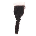 4x4 Transparent Loose Curl Closure