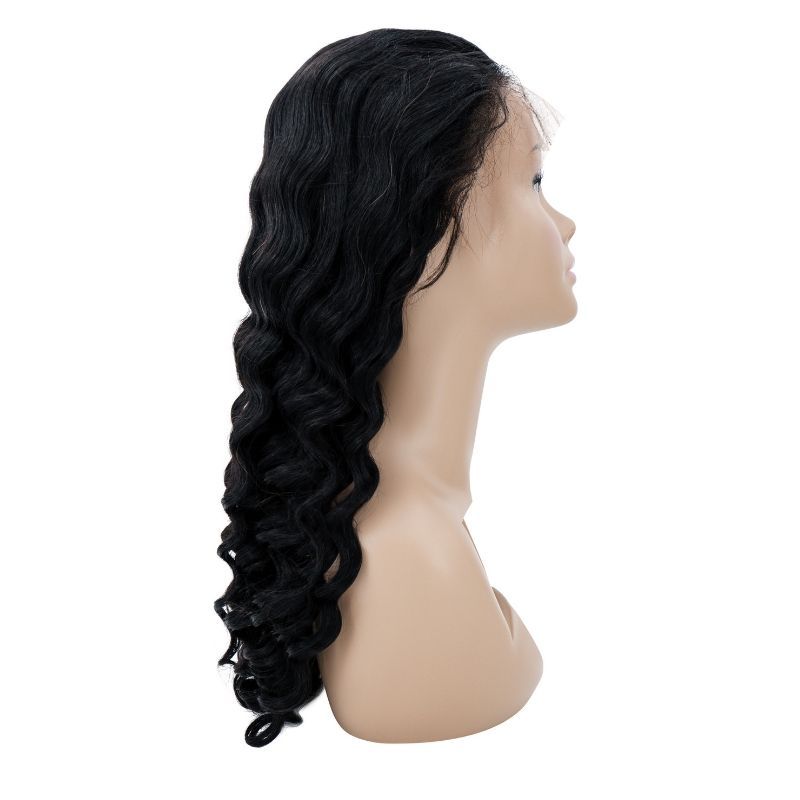 13x4 Transparent Lace Front Loose Curl Wig