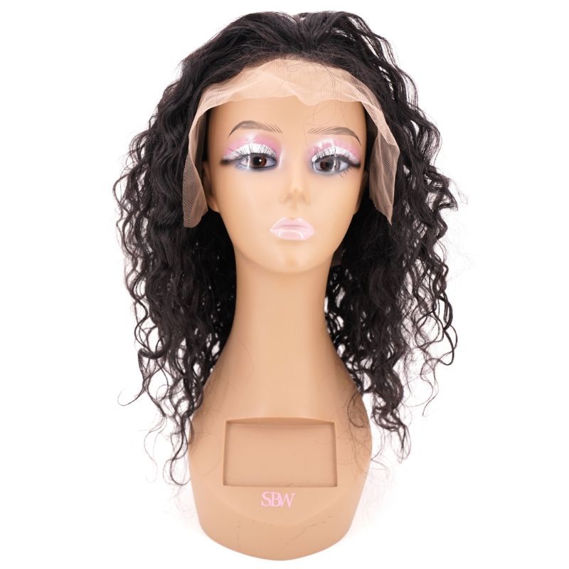 13x4 Transparent Lace Front Messy Curl Wig