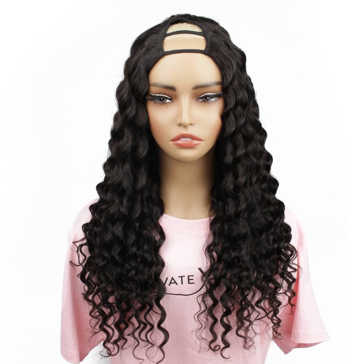 Messy Curl U-Part Wig