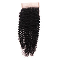 4x4 Transparent Jerry Curly Closure