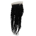 Raw 5x5 Transparent Jerry Curl Closure