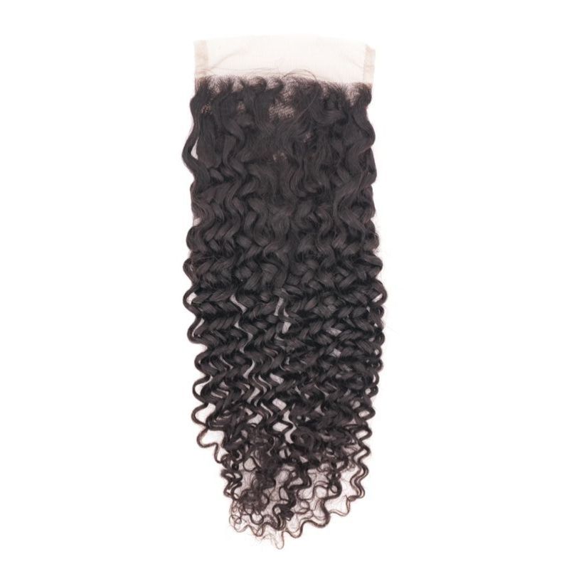 4x4 Transparent Tight Curl Closure