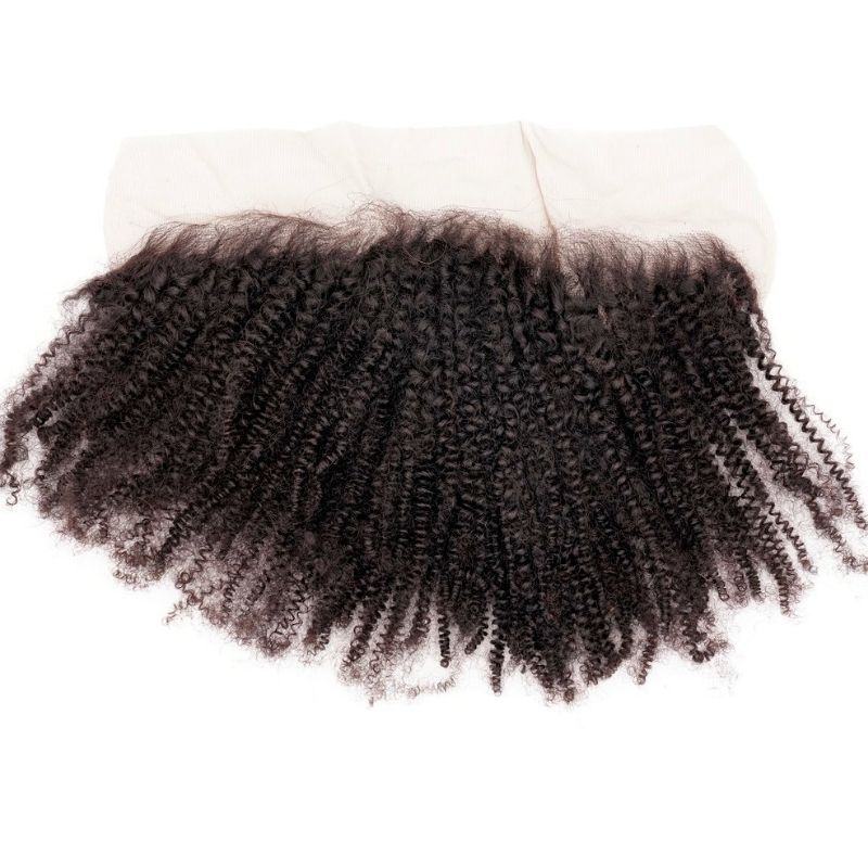 13x4 Transparent Afro Kinky Curly Frontal