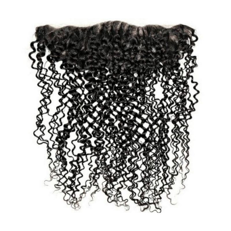 13x4 Transparent Kinky Curly Frontal