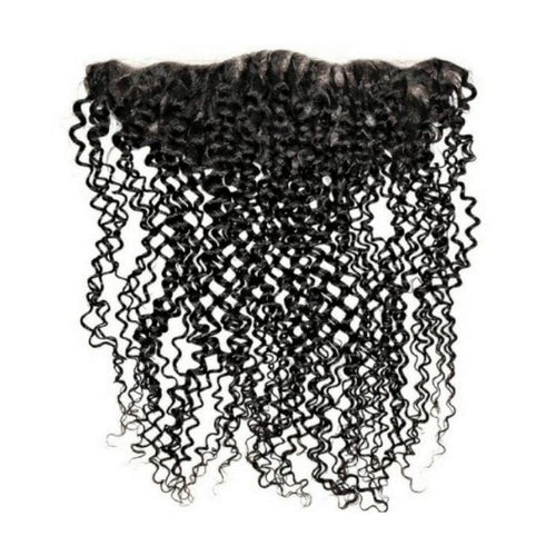 13x4 Transparent Kinky Curly Frontal