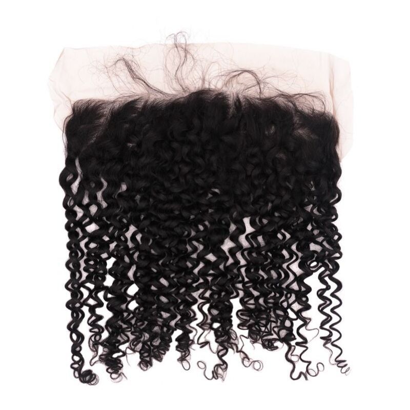13x4 Transparent Deep Curly Frontal
