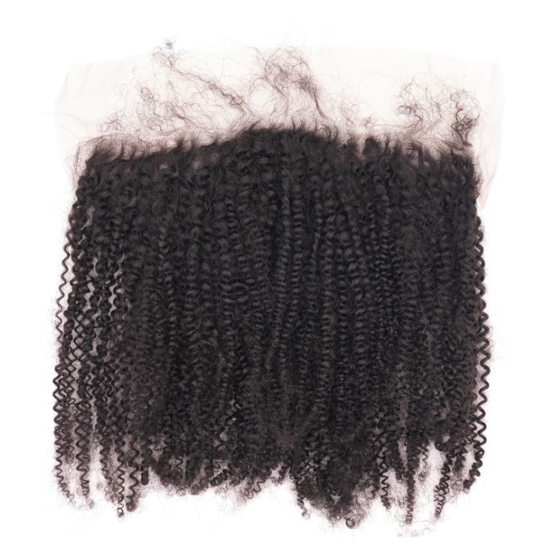 13x4 Transparent Extra Kinky Curl Frontal