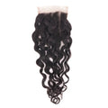 Raw 4x4 Transparent Latin Wave Closure