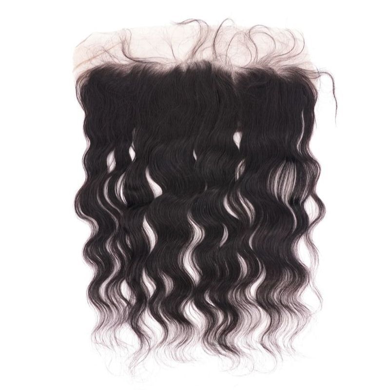 13x4 Transparent Natural Wave Frontal